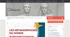 Desktop Screenshot of lesgracques.fr